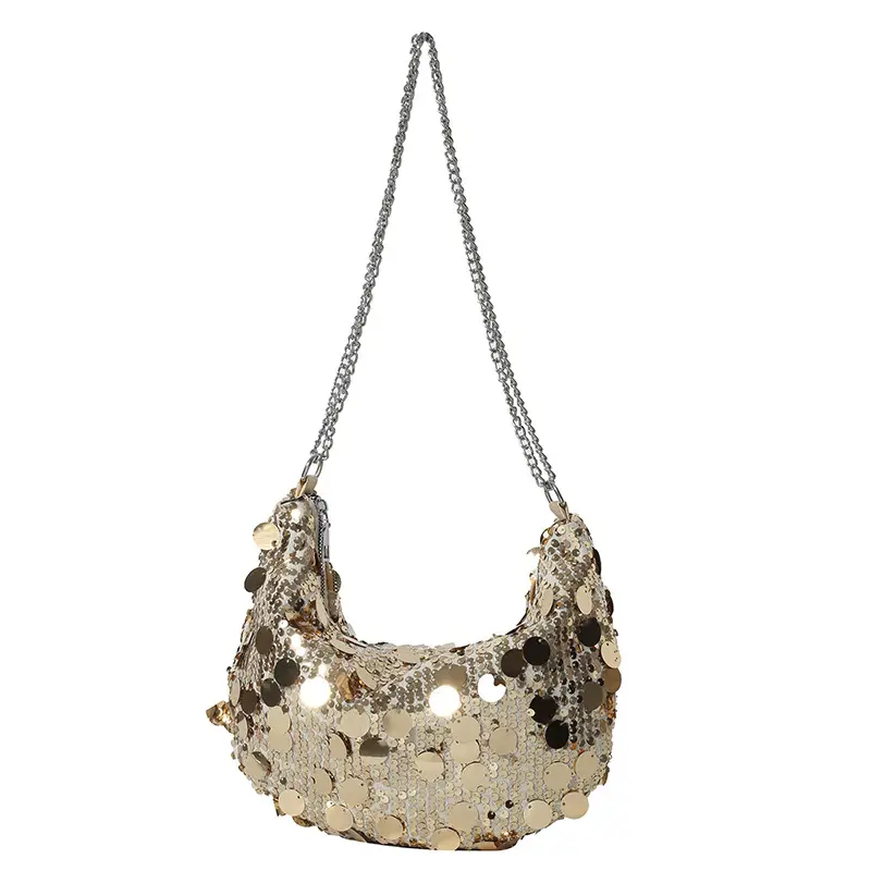 Beaded Shiny Evening Bag for Women