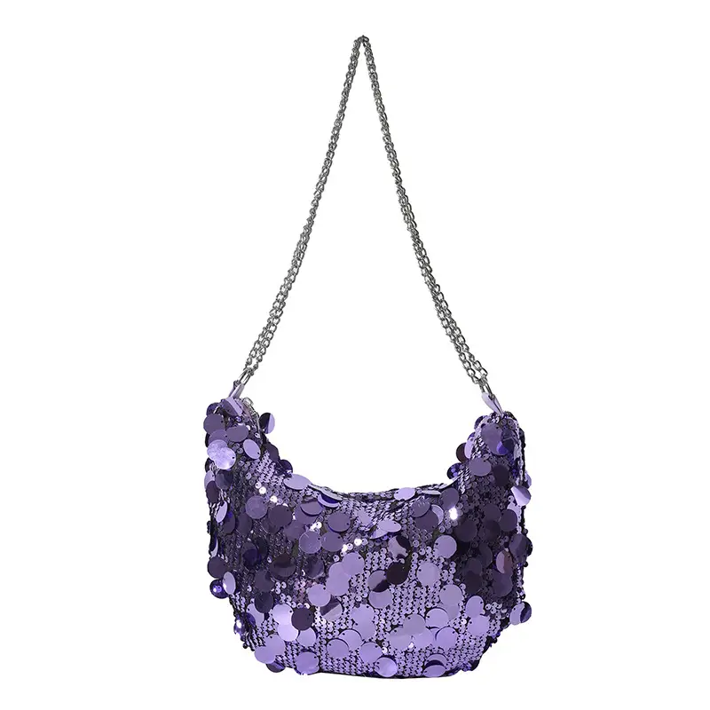 Beaded Shiny Evening Bag for Women