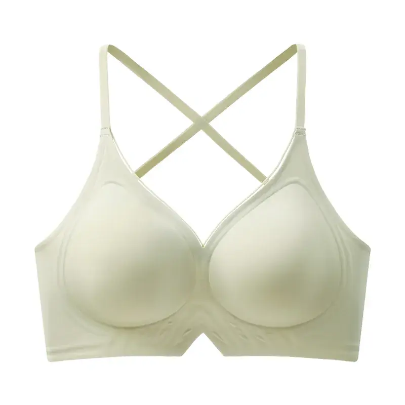 Black Cross Backless Bra for Women Small - Image 9