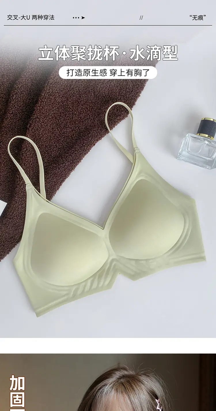 Black Cross Backless Bra for Women Small — feature 7