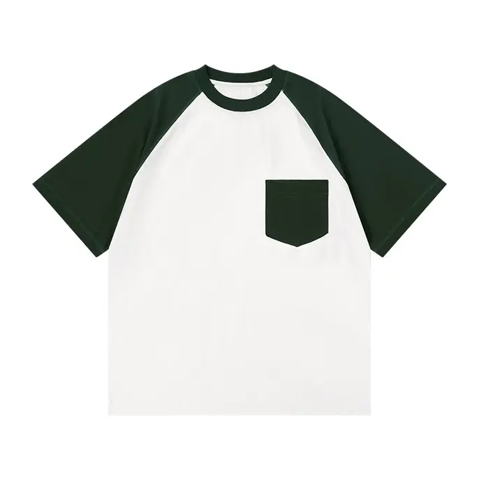 Men Raglan Sleeve T-Shirt Ice Cotton 230g - Image 2