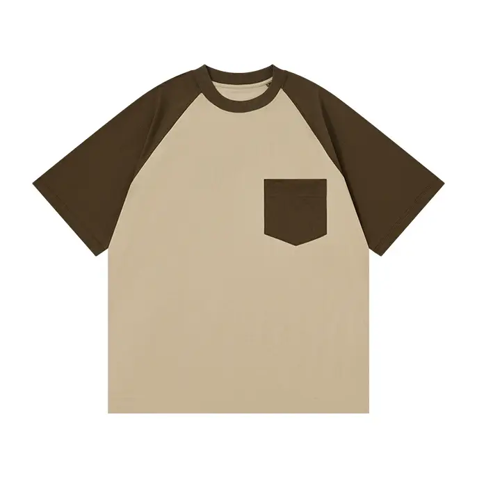 Men Raglan Sleeve T-Shirt Ice Cotton 230g - Image 4