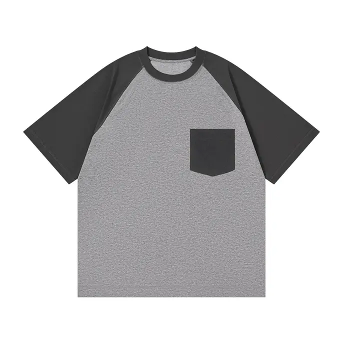 Men Raglan Sleeve T-Shirt Ice Cotton 230g - Image 5