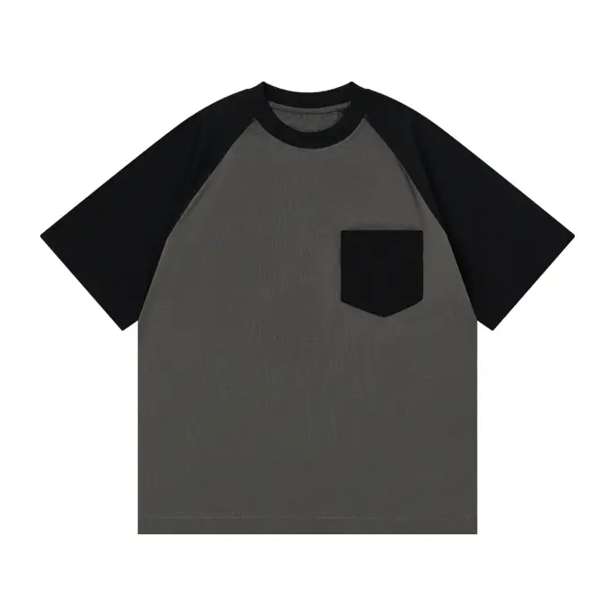Men Raglan Sleeve T-Shirt Ice Cotton 230g - Image 6