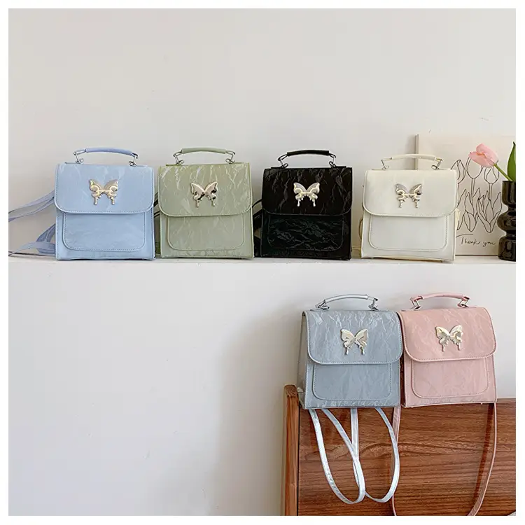 White Butterfly Crossbody Bag for Women 2024