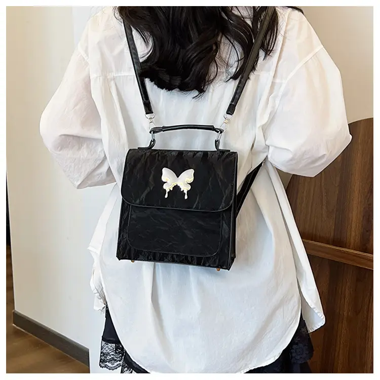 White Butterfly Crossbody Bag for Women 2024