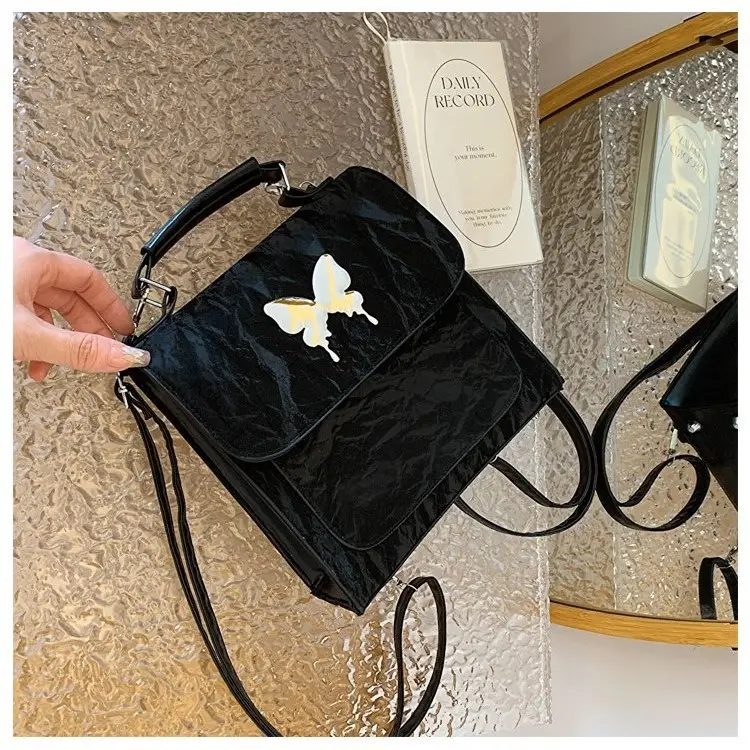 White Butterfly Crossbody Bag for Women 2024