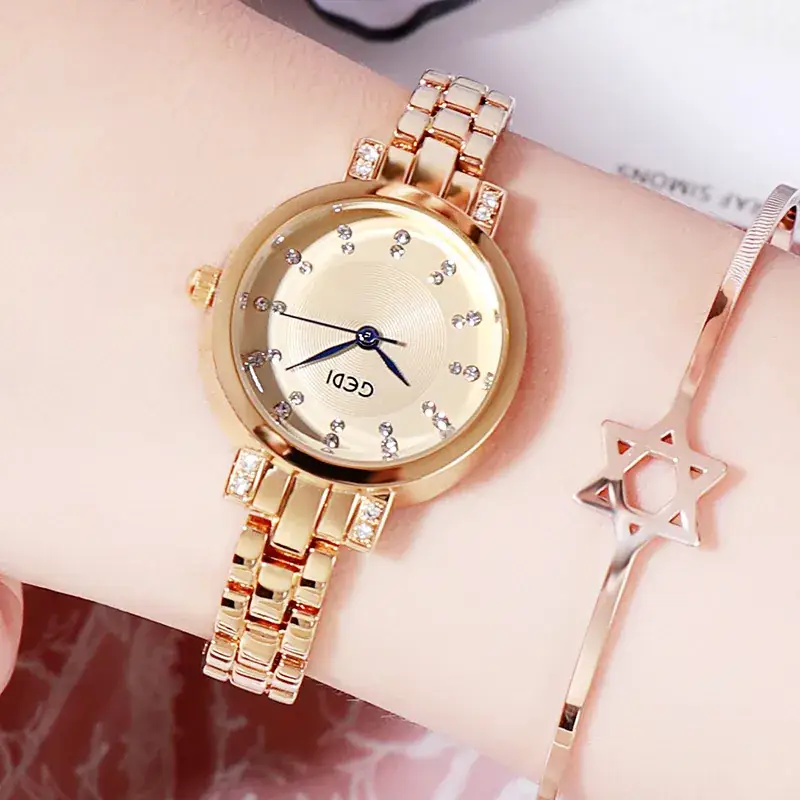 Women's Diamond-Encrusted Korean Style Watch - Image 7