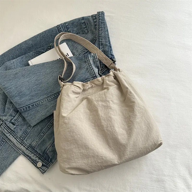 2024 Black Nylon Shoulder Bag for Women - Image 2