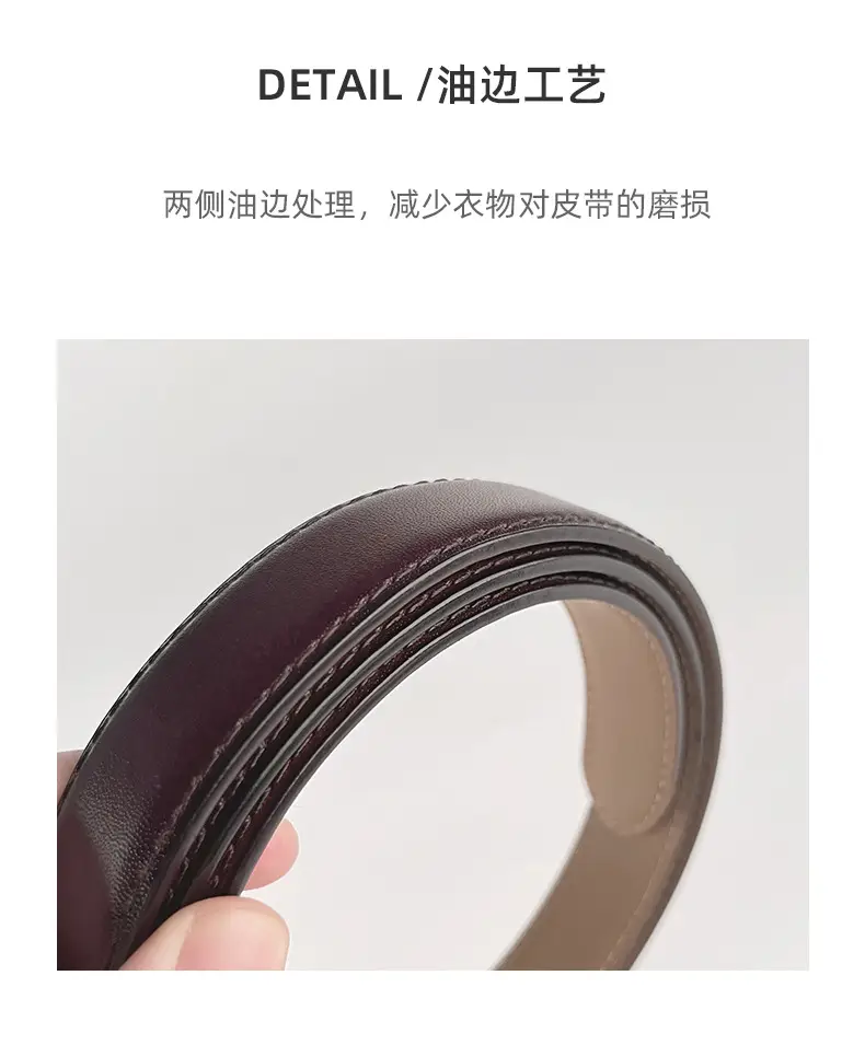 Women's Butterfly Genuine Leather Belt Pink — feature 8