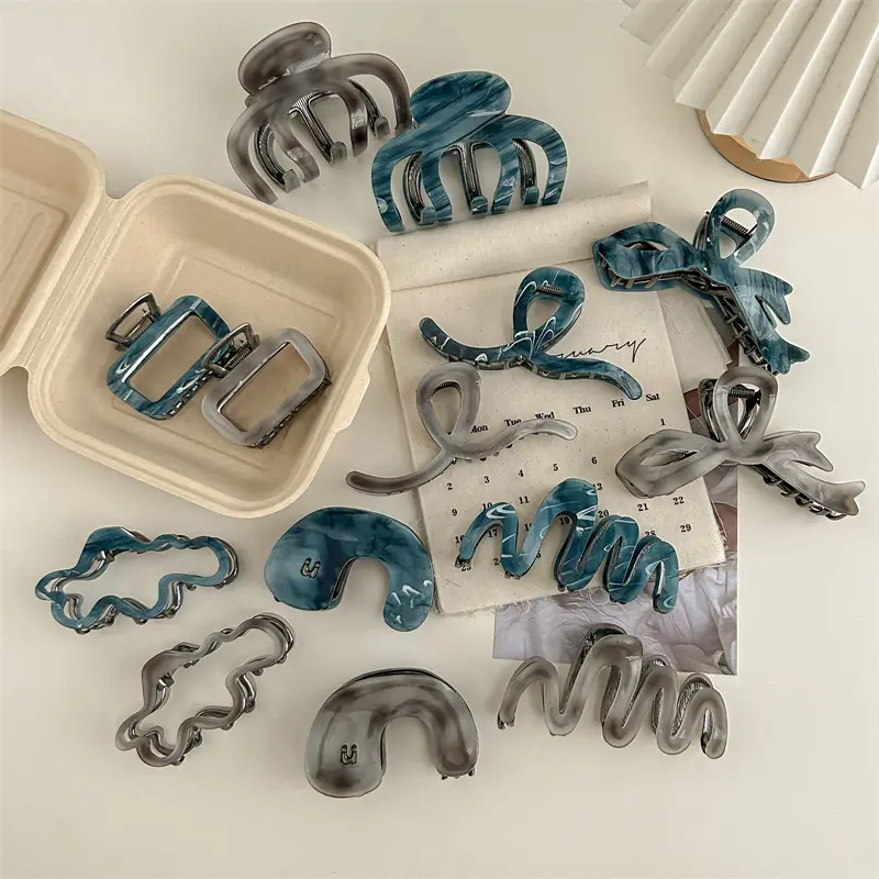 2024 U-shaped Hair Clip for Women Large Volume High-end Shark Clip - Image 15