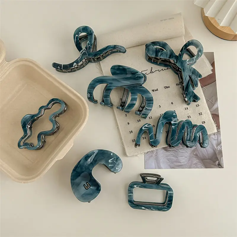 2024 U-shaped Hair Clip for Women Large Volume High-end Shark Clip - Image 17