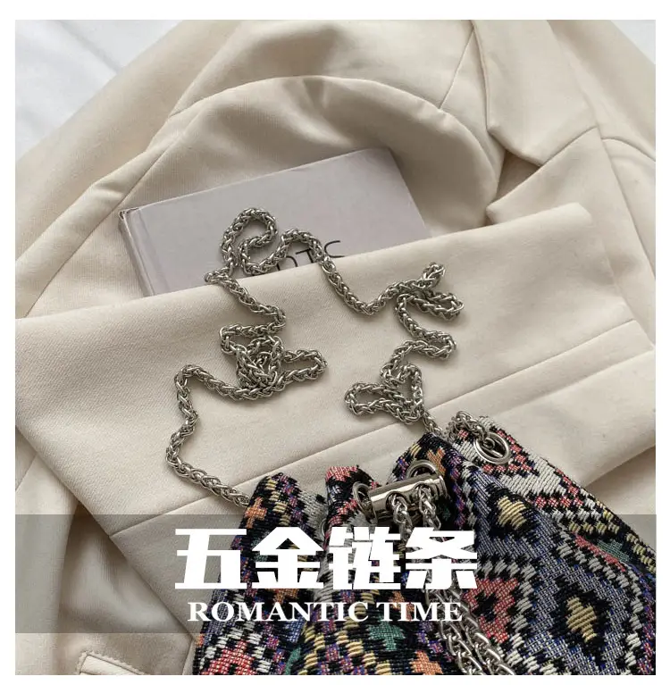 Pearl Chain Ethnic Crossbody Bag for Women — feature 4