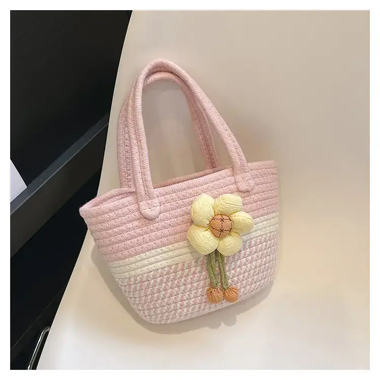 Flower Woven Handbag for Women Summer 2025 — feature 23