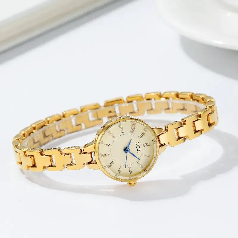 Goldie Women's Quartz Watch Silver Steel Band