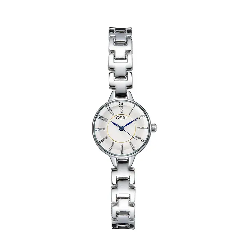Goldie Women's Quartz Watch Silver Steel Band