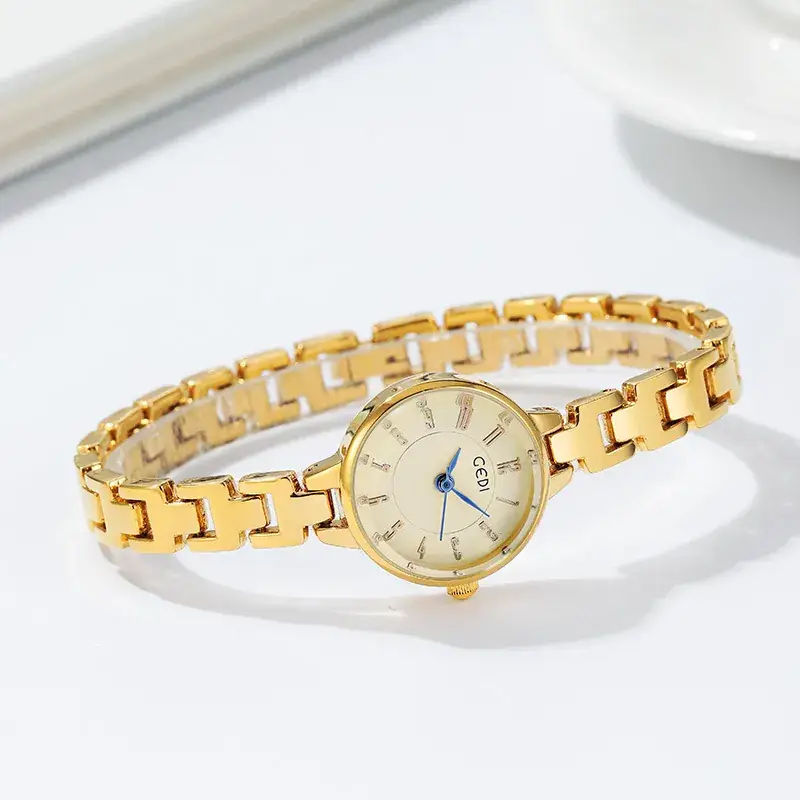 Goldie Women's Quartz Watch Silver Steel Band