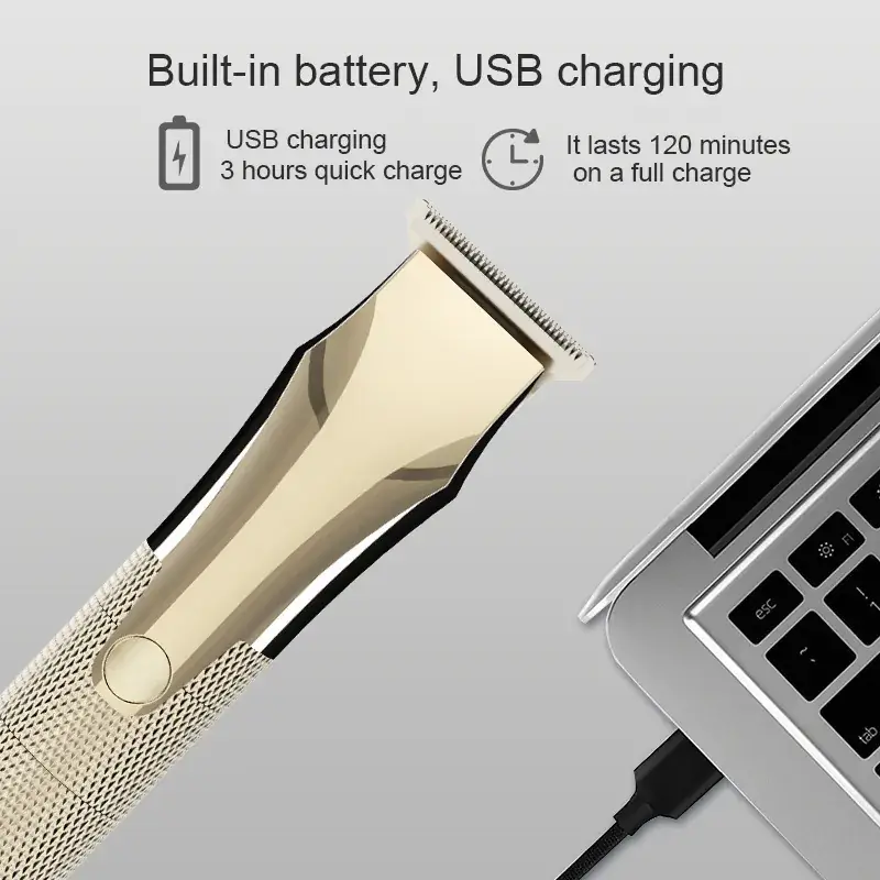 Electric Hair Clipper with 4 Blades & Fast Charging - Image 6