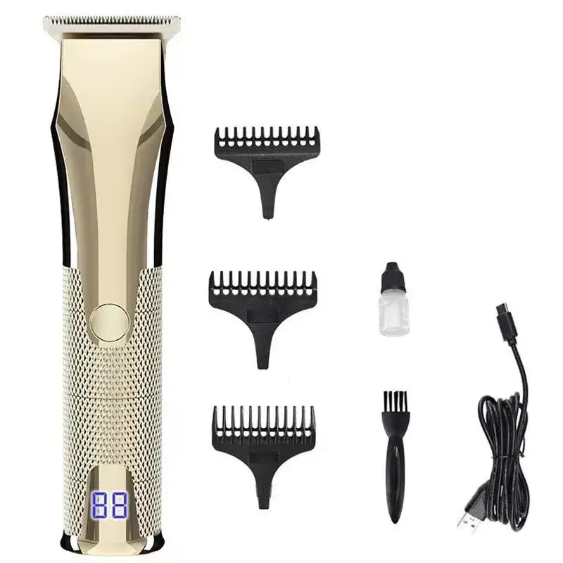 Electric Hair Clipper with 4 Blades & Fast Charging - Image 2