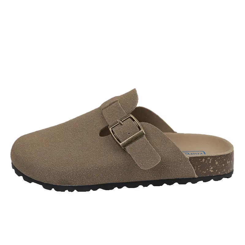 Gaga Good Wear Strong recommend Heel-free 2024 Spring and Autumn New Thick Bottom Lazy Half-drag Outer Wear Slip-on Slippers - Image 2