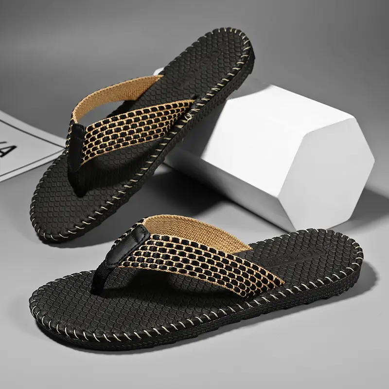 Cross-border summer flip-flops Korean beach slippers Thailand - Image 4