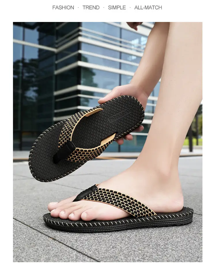 Cross-border summer flip-flops Korean beach slippers Thailand — feature 15