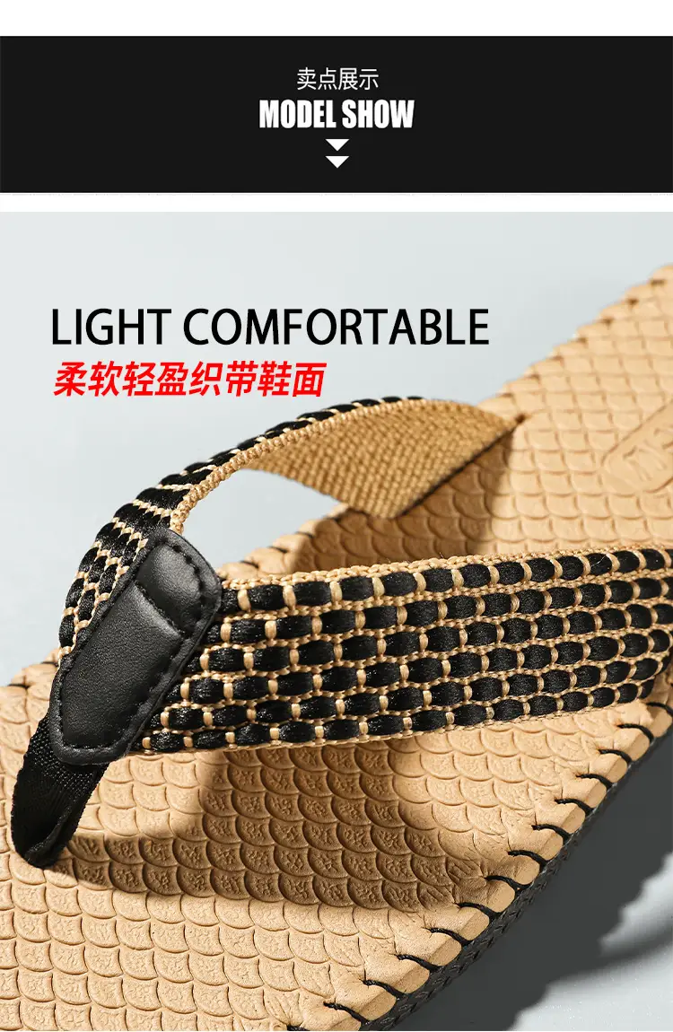 Cross-border summer flip-flops Korean beach slippers Thailand — feature 17