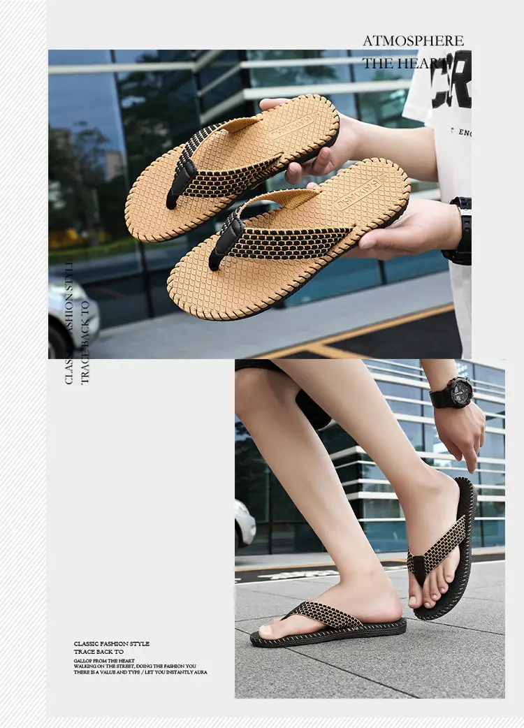 Cross-border summer flip-flops Korean beach slippers Thailand — feature 2