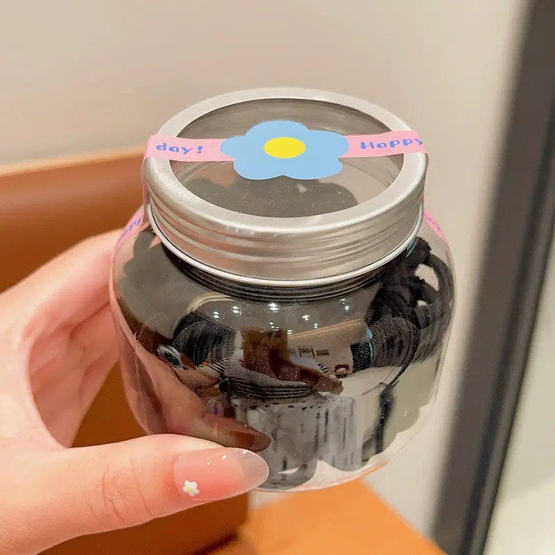 Black children's thumb towel ring about 100 root