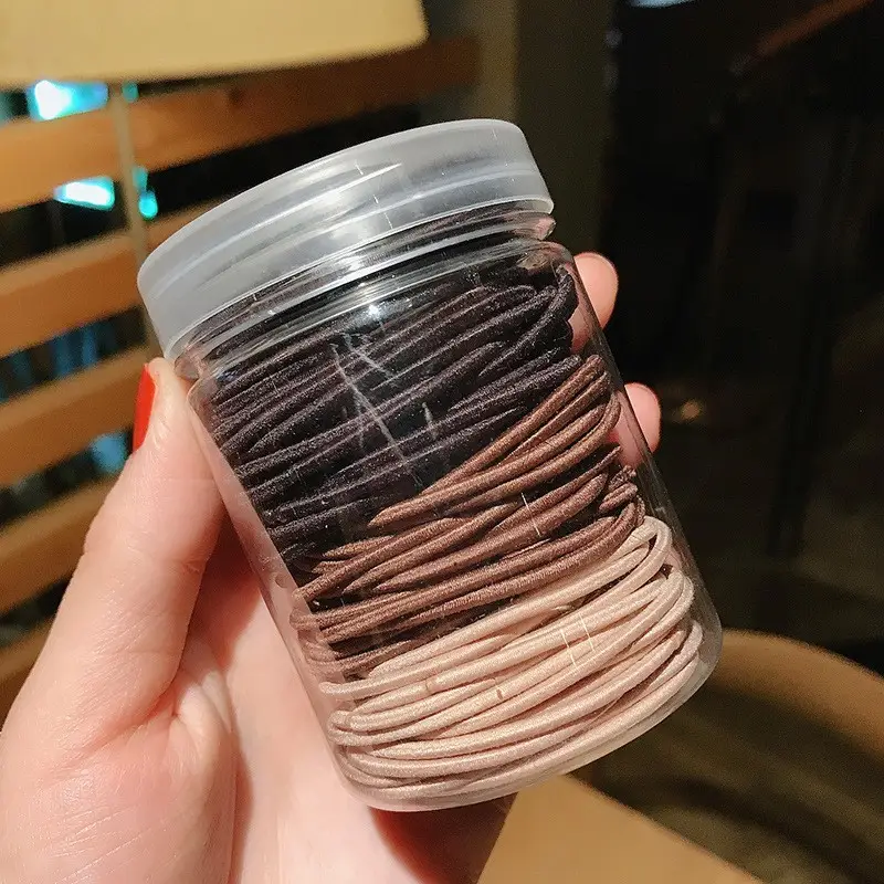 100 boxed seamless brown three-color x