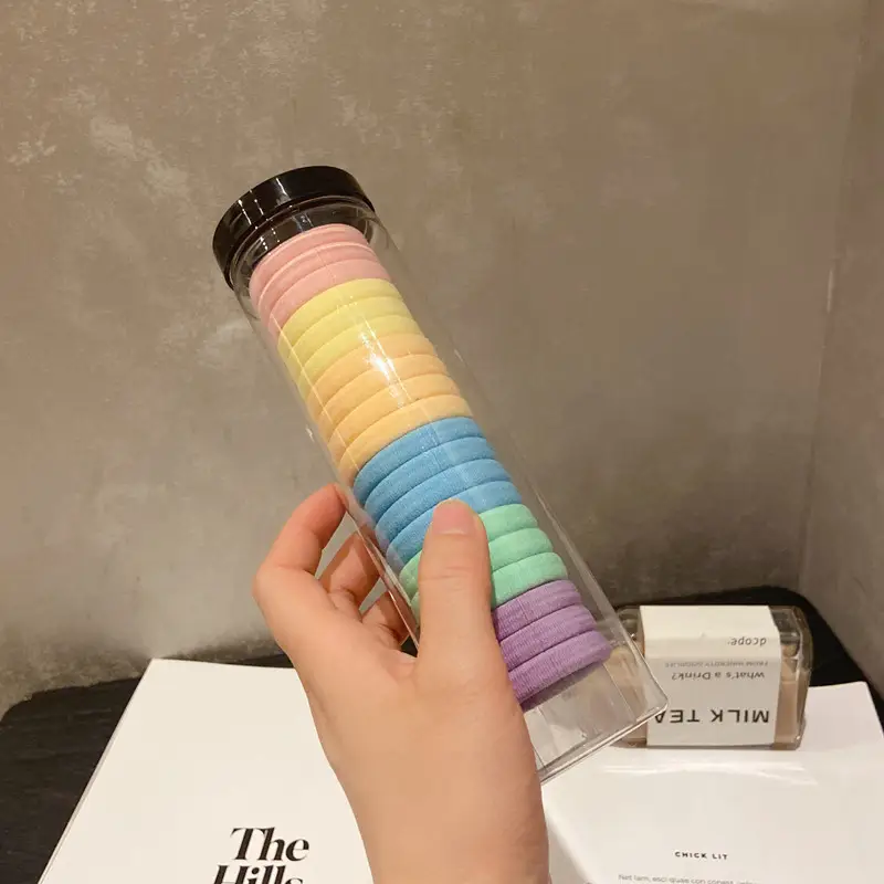 Six-color strip filling towel ring 20
