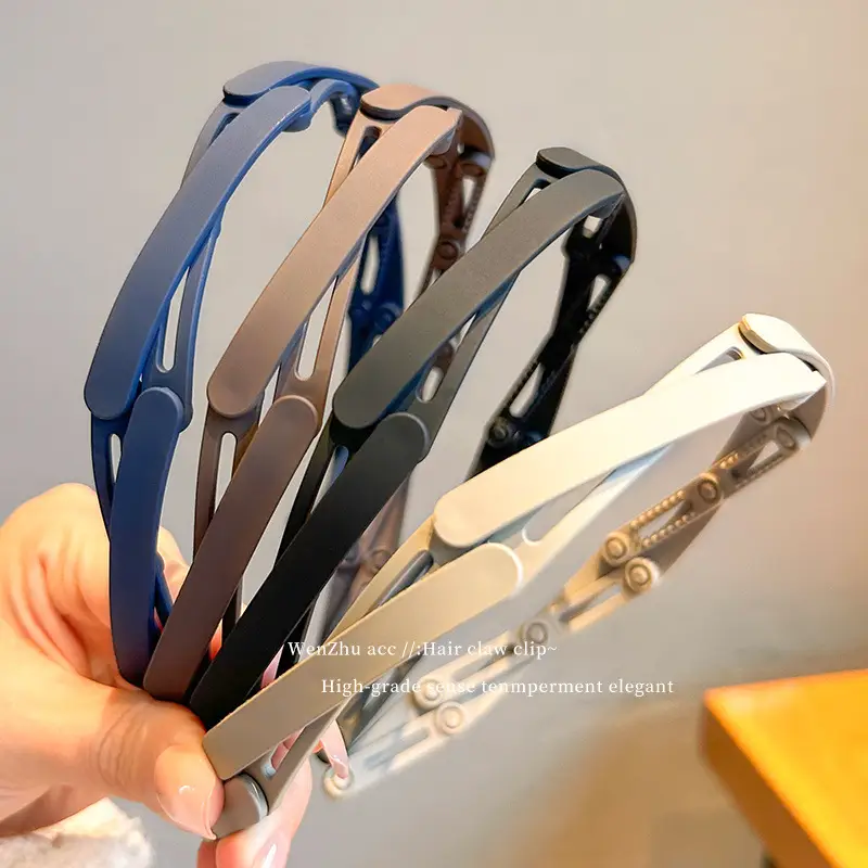 Travel Retractable Hair Band for Women Black New Toothed Non-Slip - Image 7