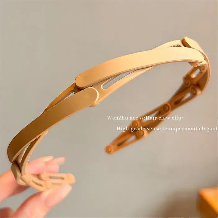 Travel Retractable Hair Band for Women Black New Toothed Non-Slip - Image 4