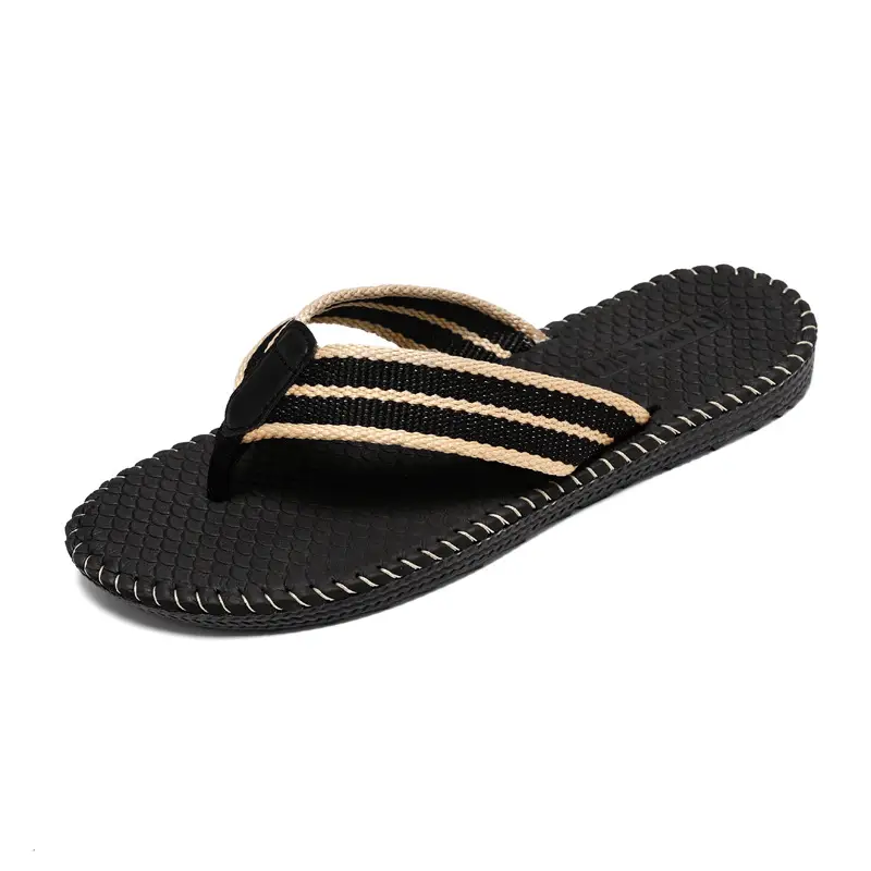 Trendy Beach Men's Flip-Flops for Summer, Breathable Couple's Thong Sandals, Casual Beach Slippers - Image 7