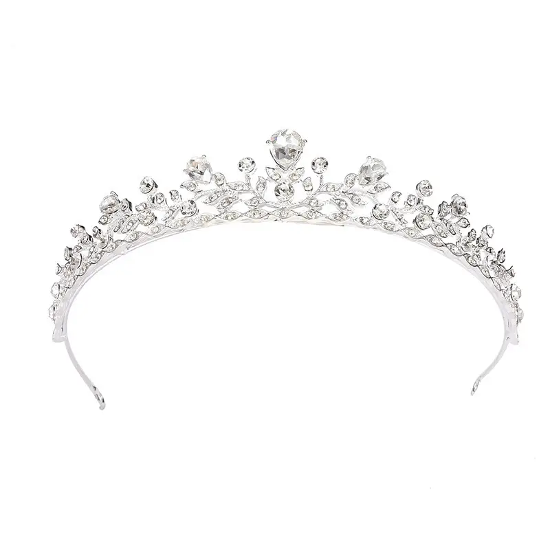 Crystal Queen Hairband for Weddings Brides Crown - Image 7