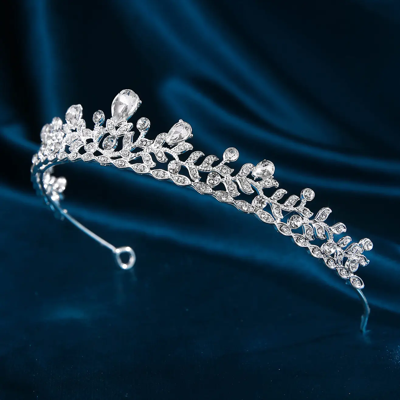Crystal Queen Hairband for Weddings Brides Crown — feature 11