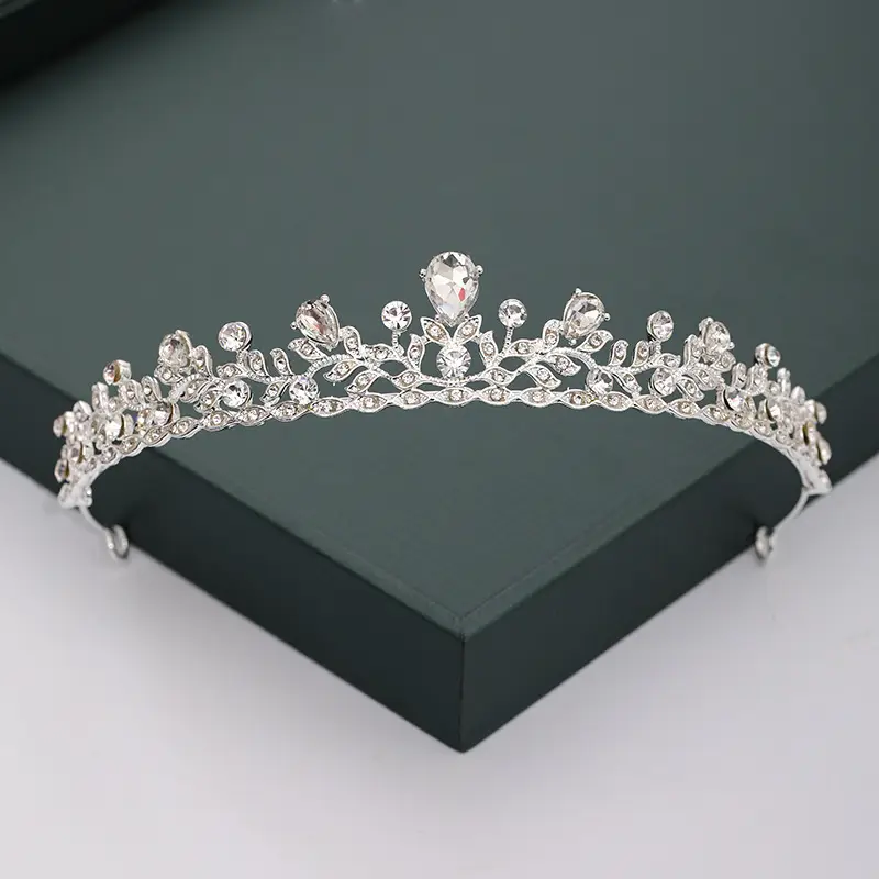 Crystal Queen Hairband for Weddings Brides Crown — feature 7