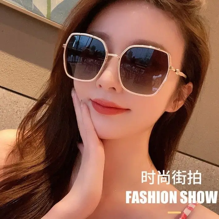 Women Sunglasses Korean Style Anti-Uv Driving 2024 - Image 6