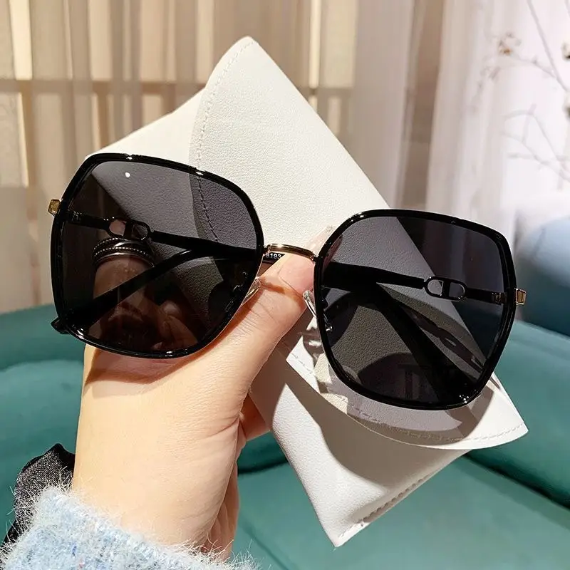 Women Sunglasses Korean Style Anti-Uv Driving 2024 - Image 3