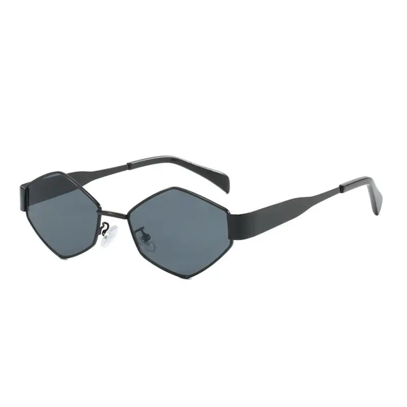 Women Cross Border Diamond Metal Sun Glasses Europe USA