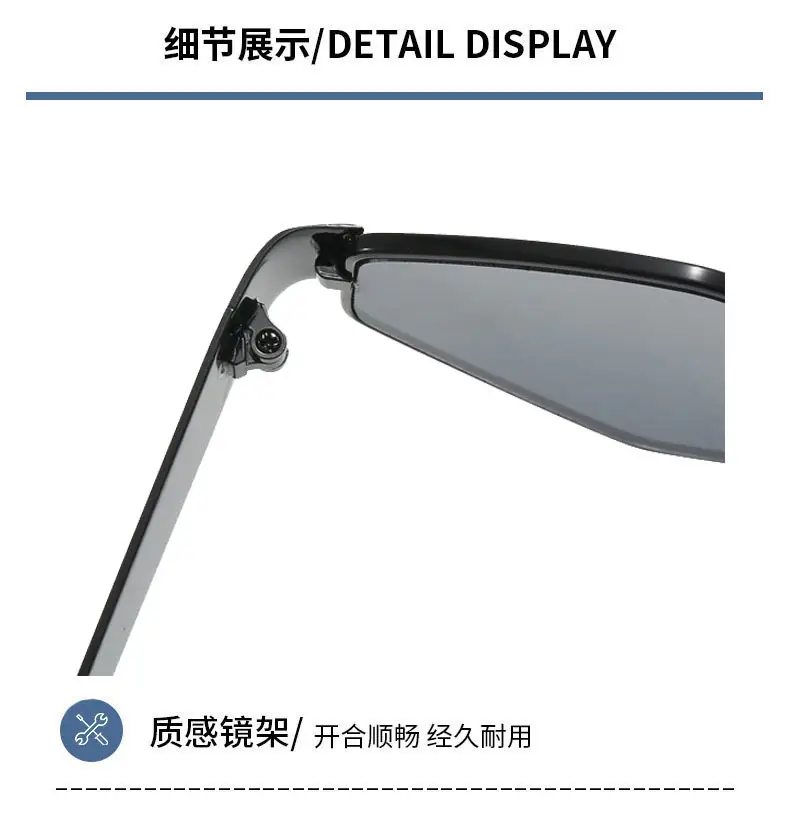 Women Cross Border Diamond Metal Sun Glasses Europe USA — feature 4