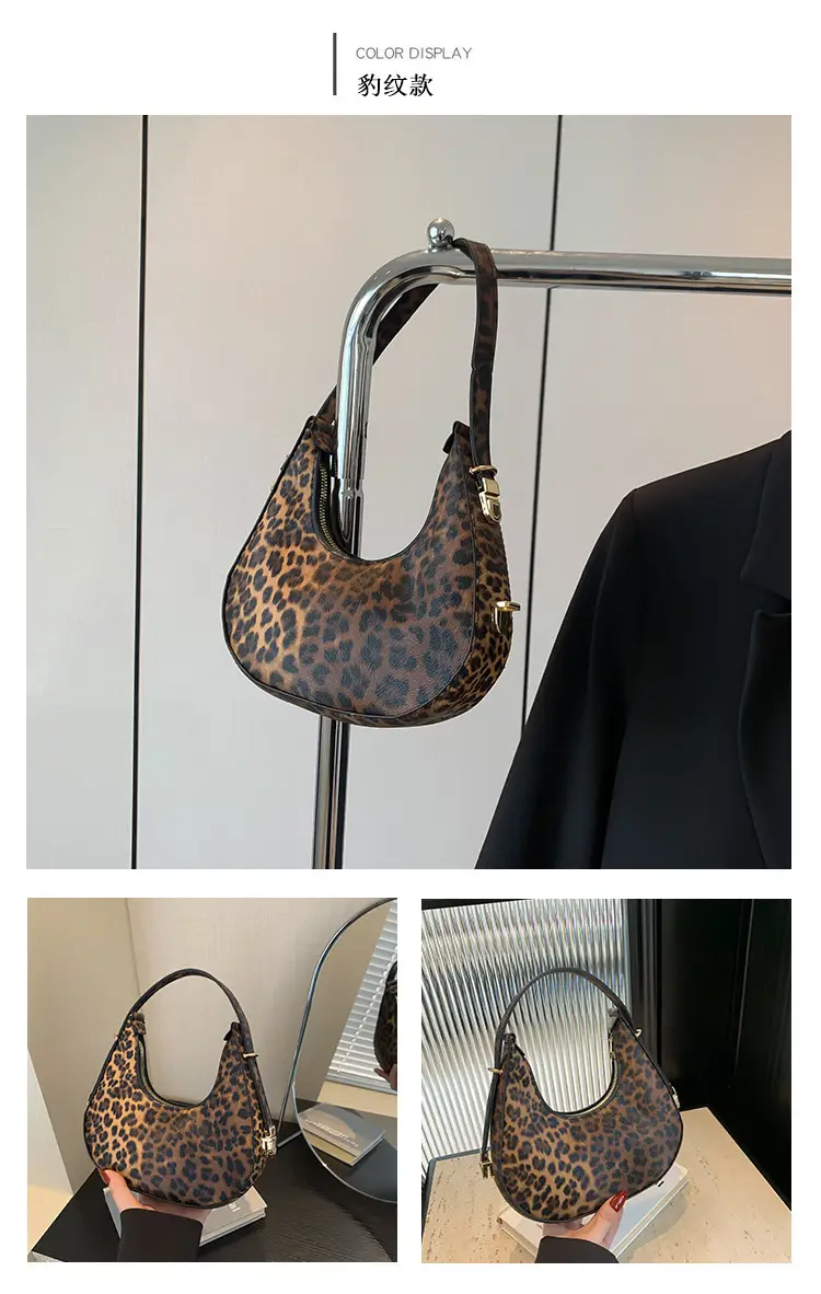 Women Cow Print Shoulder Crossbody Bag 2024 — feature 11