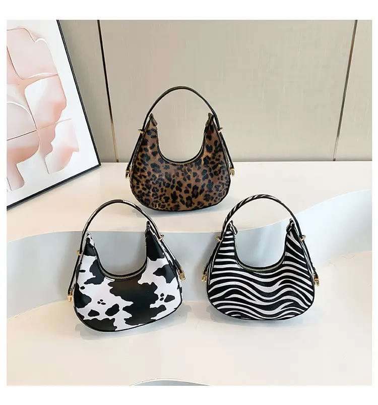 Women Cow Print Shoulder Crossbody Bag 2024 — feature 19