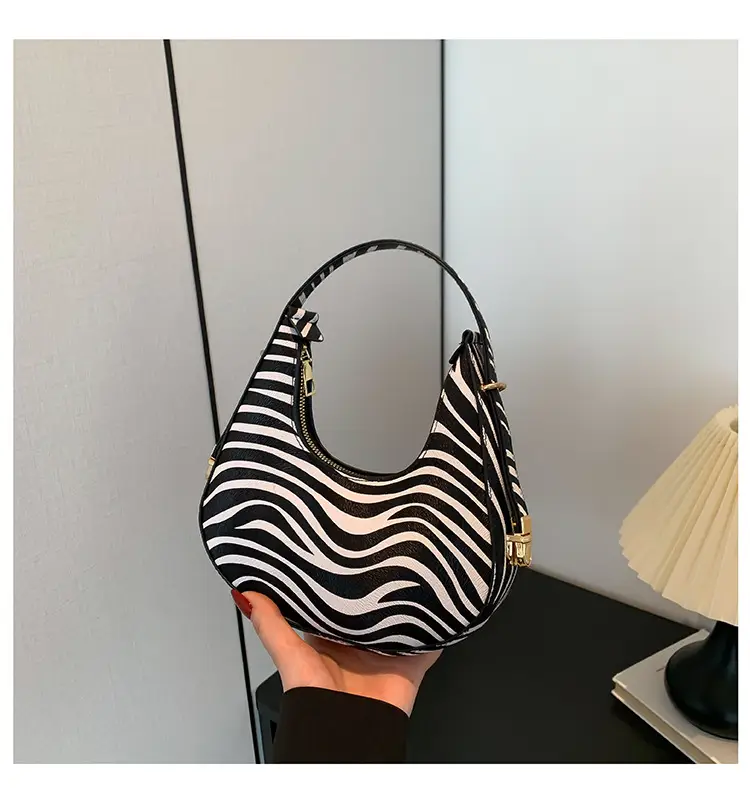 Women Cow Print Shoulder Crossbody Bag 2024 - Image 3