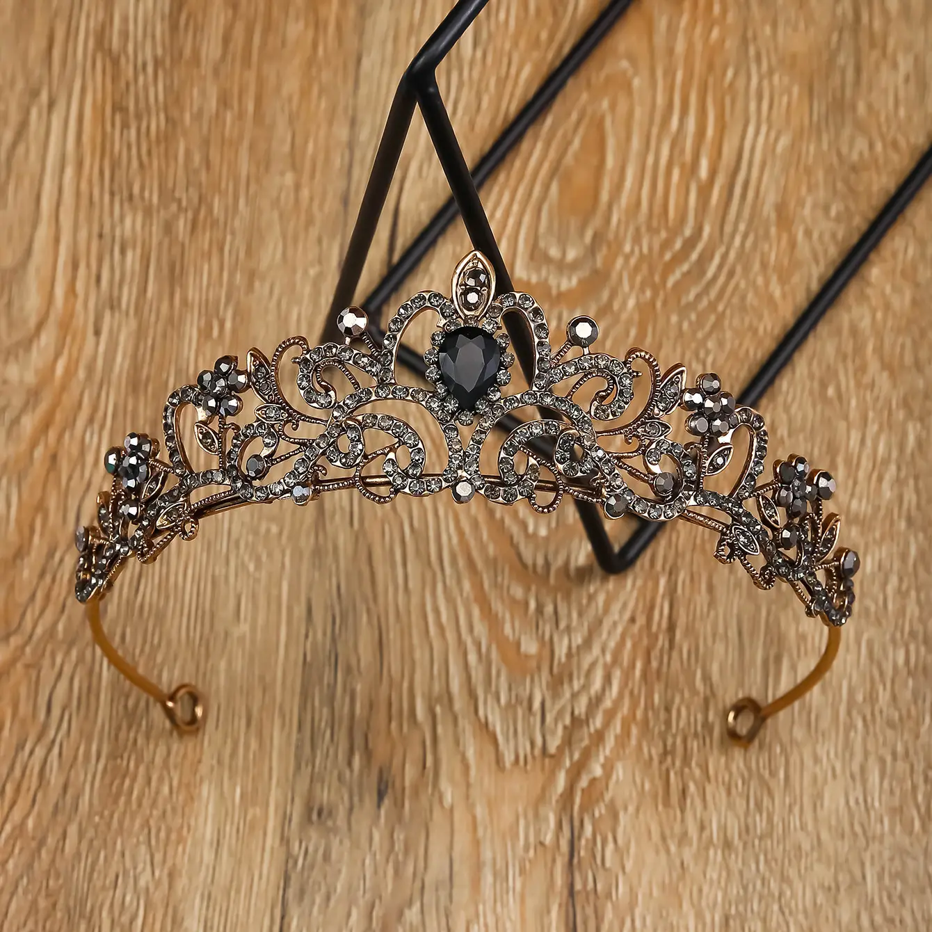 Korean Style Full Diamond Crown Wedding Headwear — feature 13