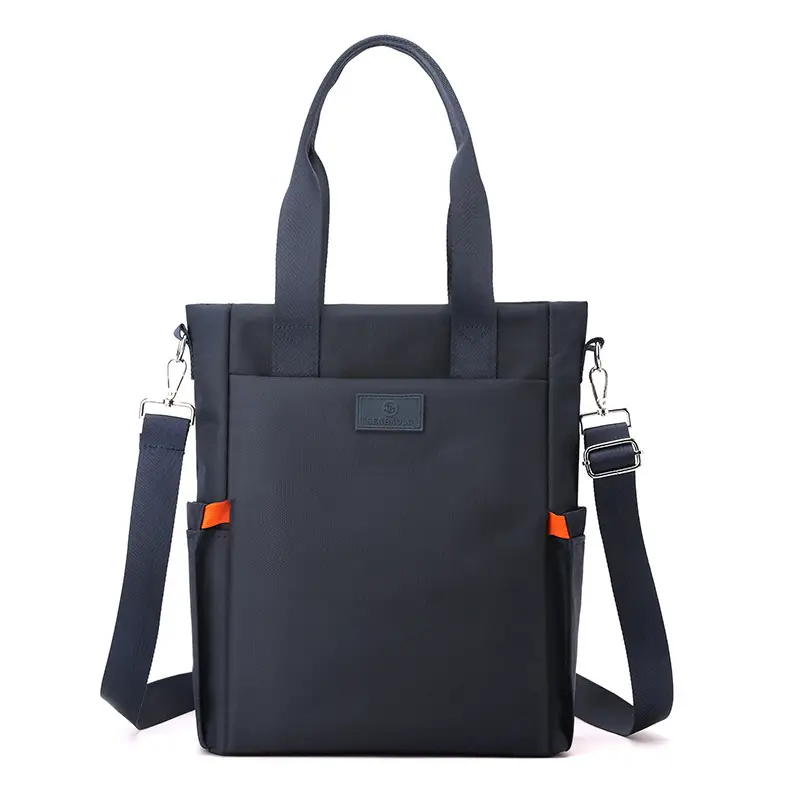 Men's Black Canvas Crossbody Bag 2026 Casual Large Capacity - Image 8