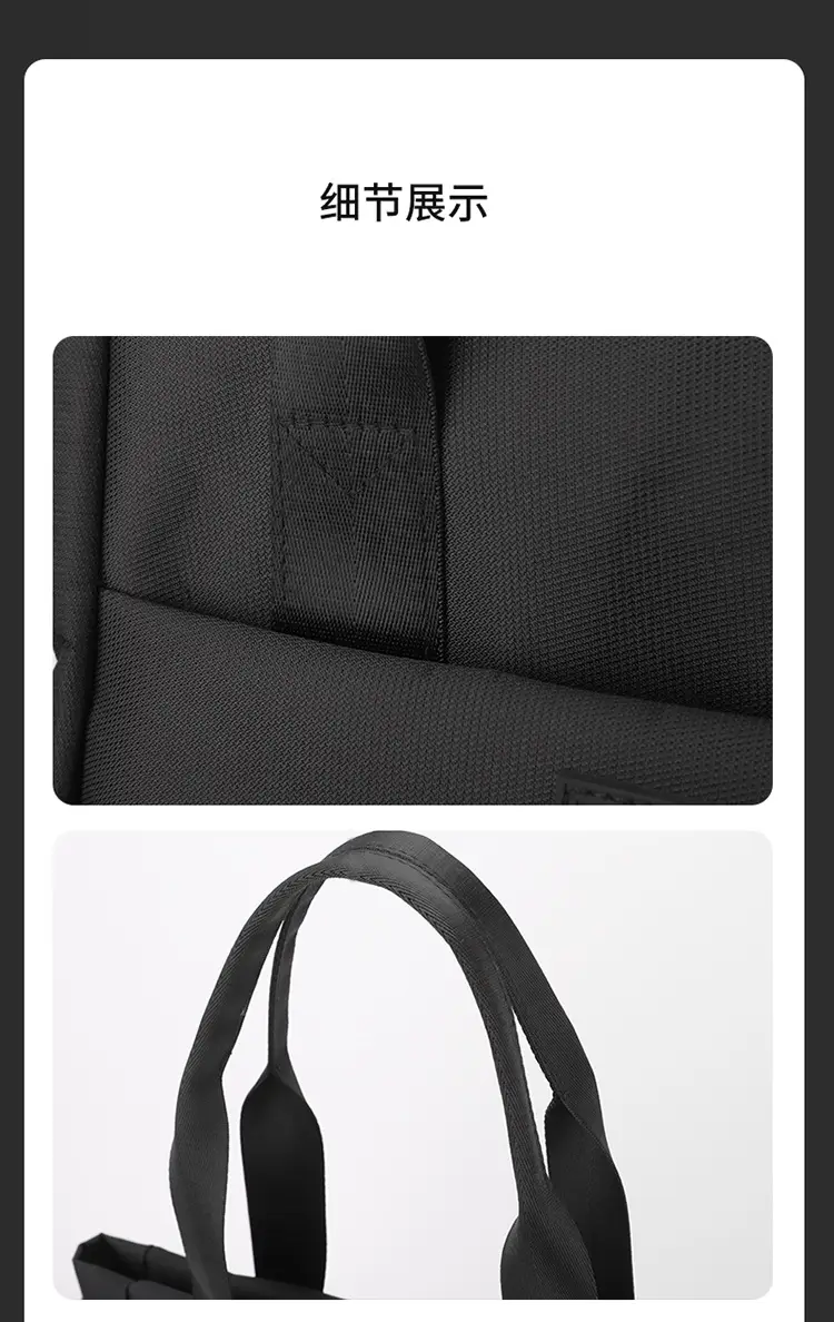 Men's Black Canvas Crossbody Bag 2026 Casual Large Capacity — feature 22