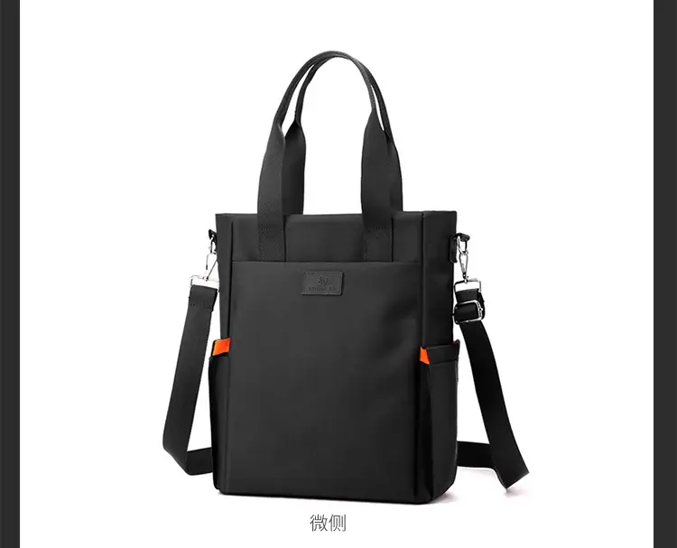 Men's Black Canvas Crossbody Bag 2026 Casual Large Capacity — feature 25