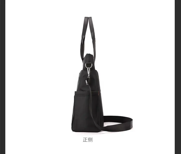 Men's Black Canvas Crossbody Bag 2026 Casual Large Capacity — feature 26