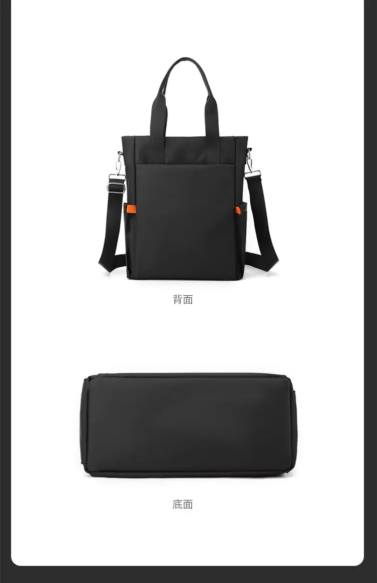 Men's Black Canvas Crossbody Bag 2026 Casual Large Capacity — feature 27